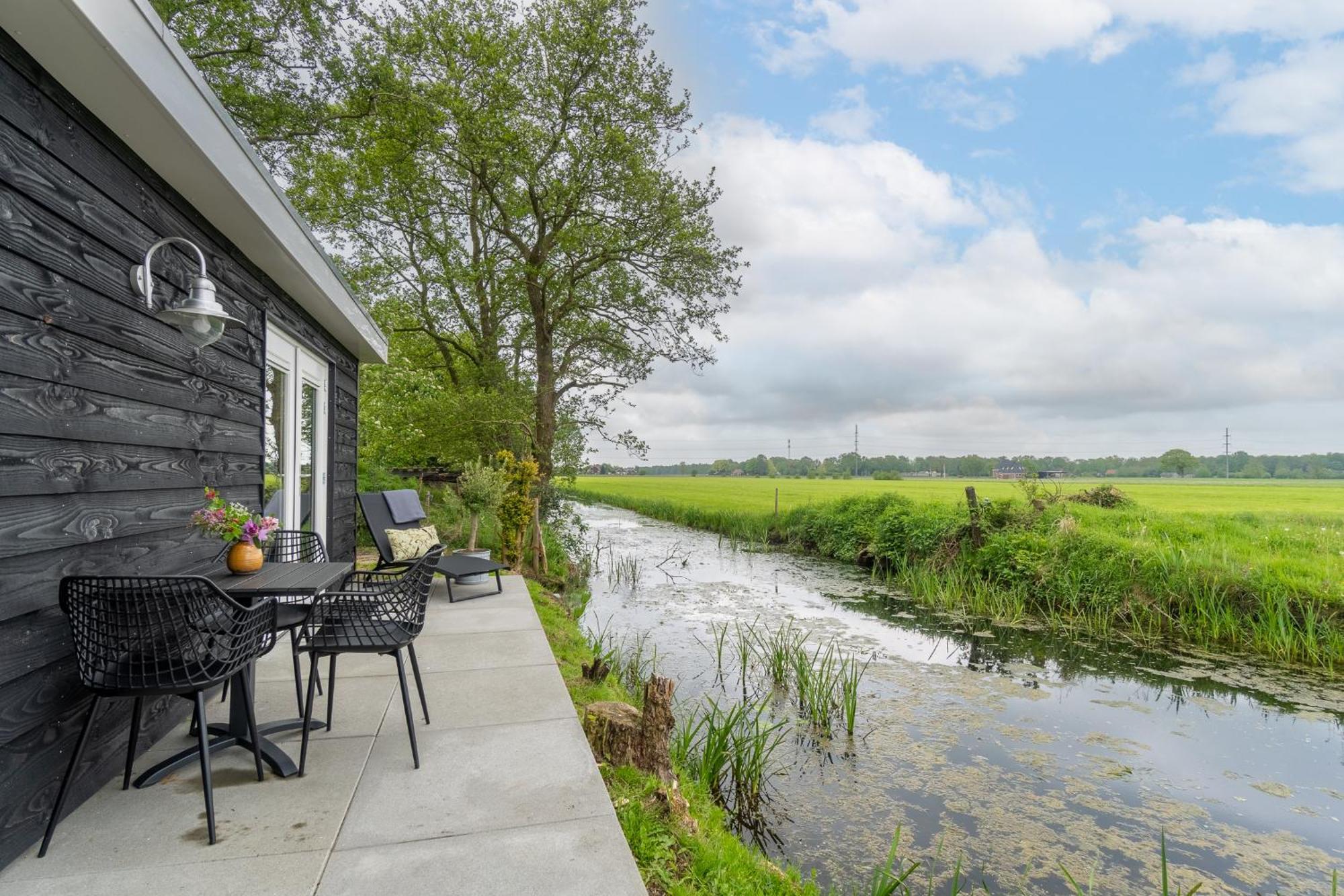 Prive In Een Bosrijke Omgeving Welkom Bij Gastenverblijf Het Ontsnapte Schaap In Jubbega 外观 照片